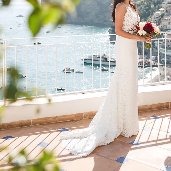 Lovenote Wedding Dress Size 4 - Picture 6 of 8